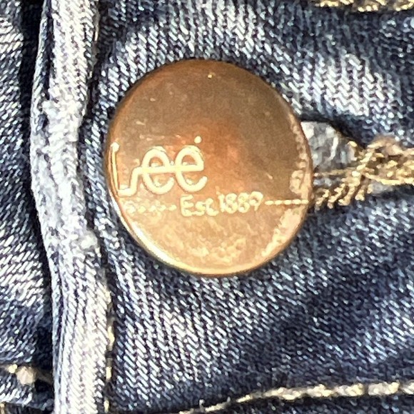 Lee Modern Series Jeans Womens 8 Short (28x29) Curvy Fit Bootcut Denim Pants - Picture 10 of 16